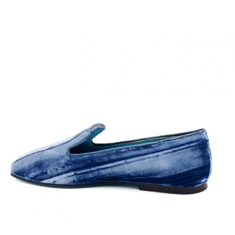 Amalfi by rangoni Ballerina Babbuccia blu In Vendita
