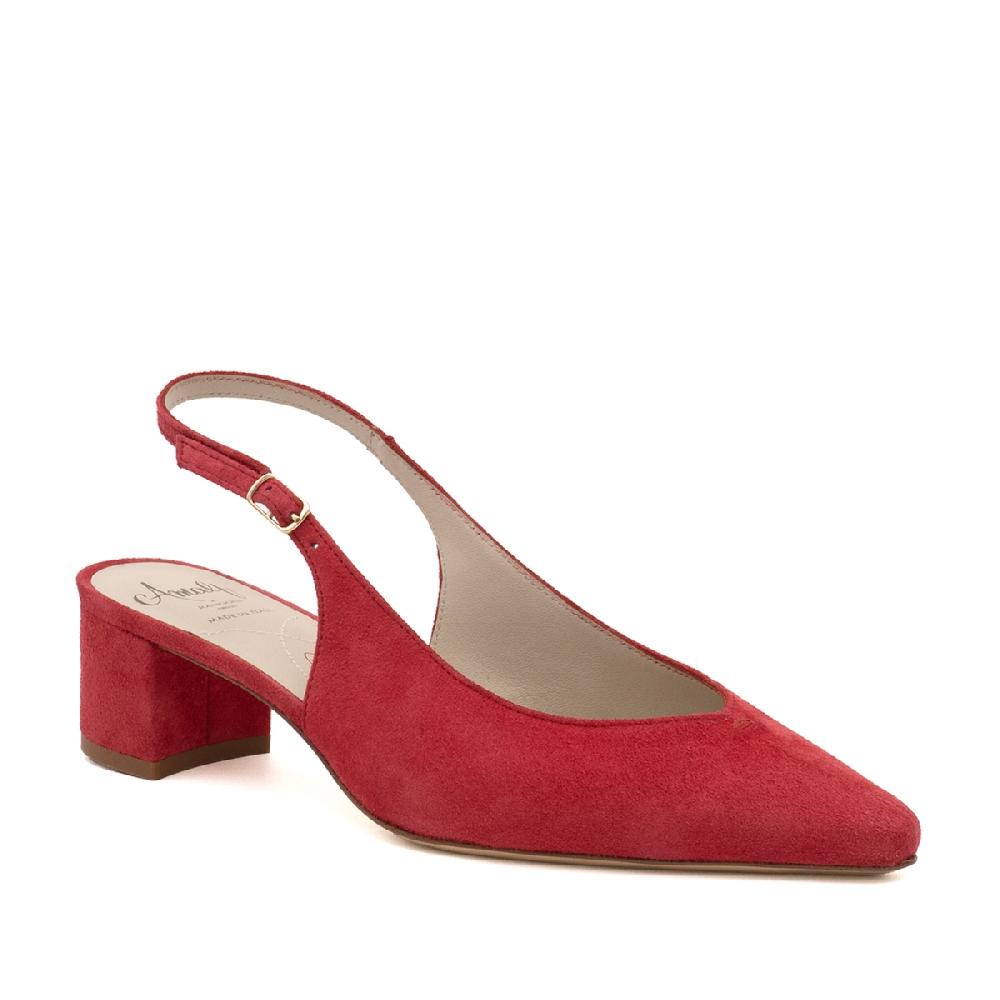 Amalfi by rangoni Slingback Panarea rosse Qualità Garantita