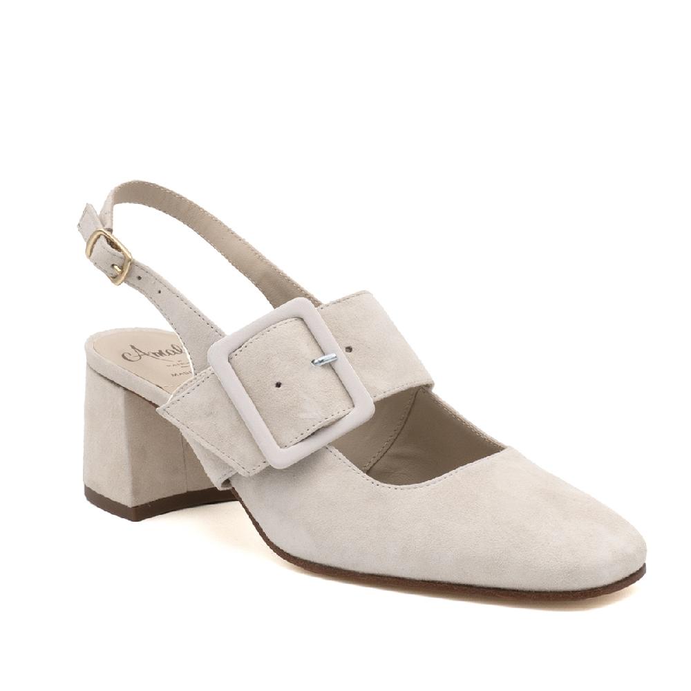 Amalfi by rangoni Slingback Selva bianche Promozione Limitata