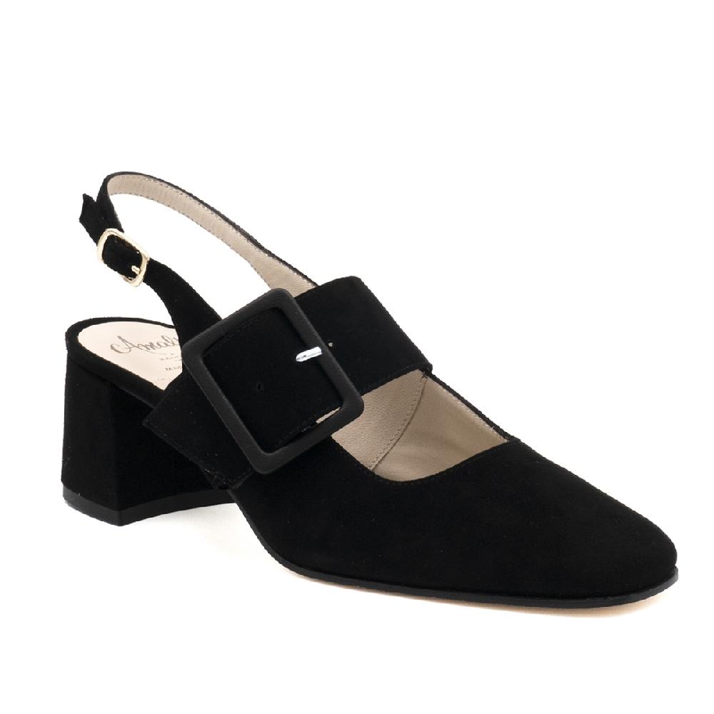Amalfi by rangoni Slingback Selva nere Offerta natalizia