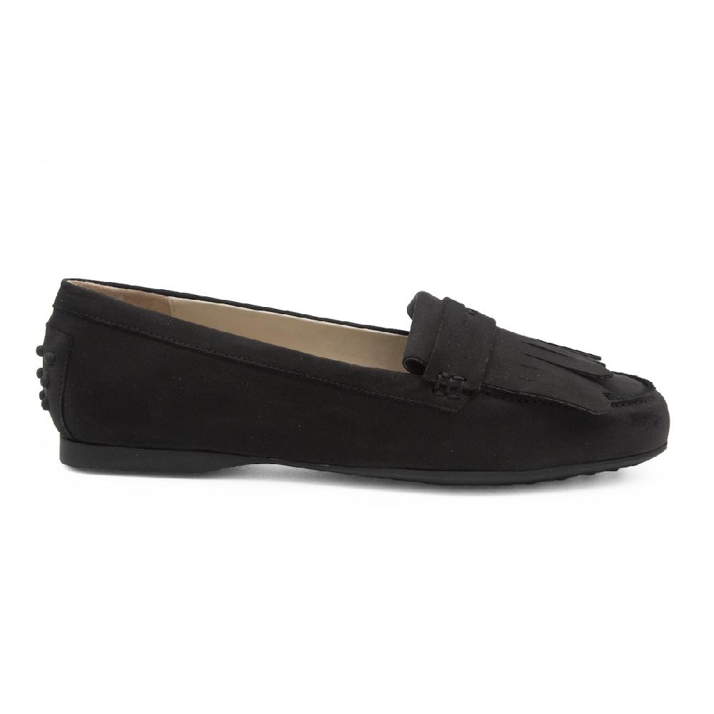Amalfi by rangoni Mocassino Donnola nero Sconto