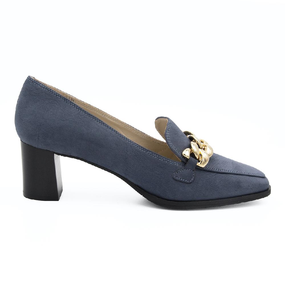 Amalfi by rangoni Mocassino Safari blu 2025