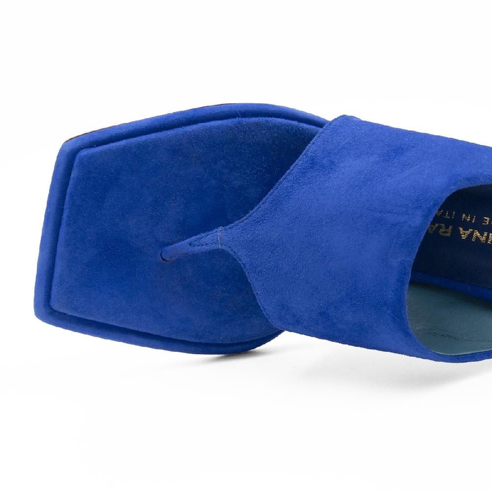 Amalfi by rangoni Mule infradito Desiderio blu Offerta speciale della fabbrica