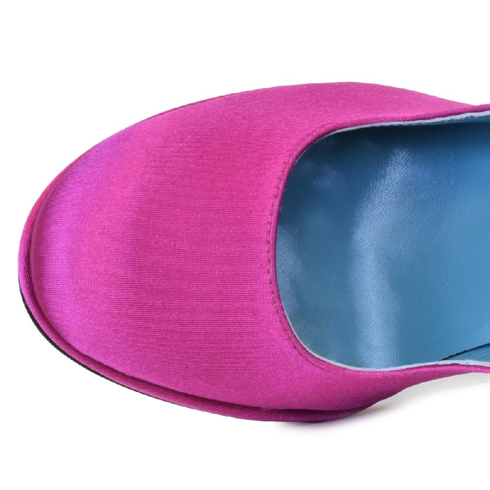 Amalfi by rangoni Platform Minimal fucsia Discount Store per i nuovi prodotti