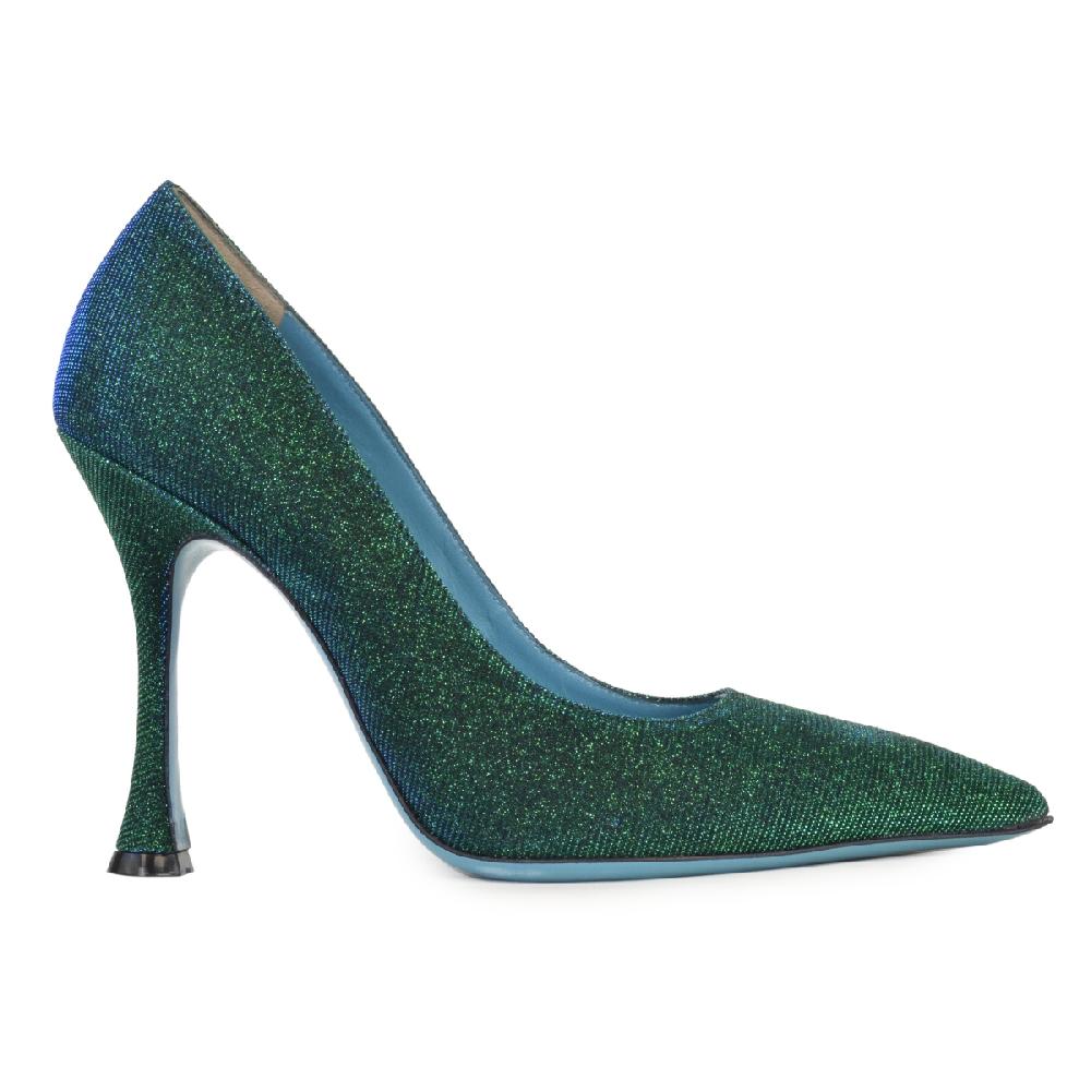 Amalfi by rangoni Décolleté Simply Emerald Glitter Sconti questo mese