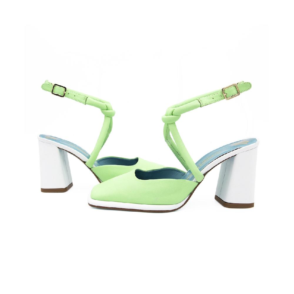 Amalfi by rangoni Décolleté slingback Elba verde Convenienza